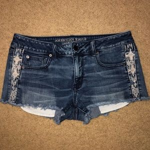 American Eagle Lace "Shortie" Shorts